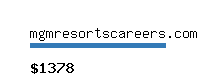 mgmresortscareers.com Website value calculator
