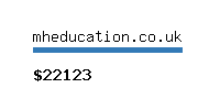 mheducation.co.uk Website value calculator