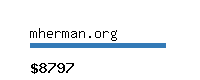 mherman.org Website value calculator