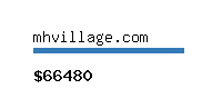 mhvillage.com Website value calculator