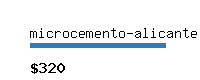 microcemento-alicante.net Website value calculator