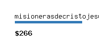 misionerasdecristojesus.org Website value calculator