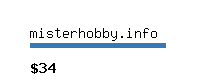 misterhobby.info Website value calculator