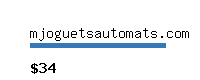 mjoguetsautomats.com Website value calculator