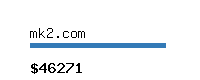 mk2.com Website value calculator