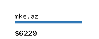 mks.az Website value calculator