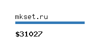 mkset.ru Website value calculator