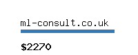 ml-consult.co.uk Website value calculator