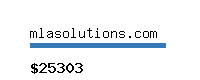 mlasolutions.com Website value calculator