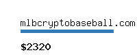 mlbcryptobaseball.com Website value calculator