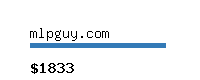 mlpguy.com Website value calculator