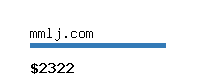 mmlj.com Website value calculator