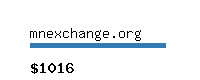 mnexchange.org Website value calculator