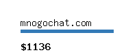 mnogochat.com Website value calculator