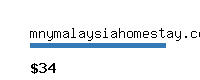 mnymalaysiahomestay.com Website value calculator