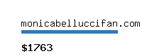 monicabelluccifan.com Website value calculator