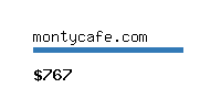 montycafe.com Website value calculator