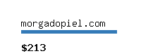 morgadopiel.com Website value calculator