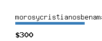 morosycristianosbenamaurel.com Website value calculator