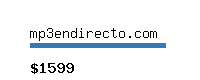mp3endirecto.com Website value calculator