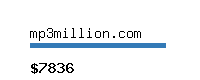 mp3million.com Website value calculator
