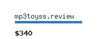 mp3toyss.review Website value calculator