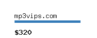 mp3vips.com Website value calculator