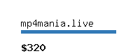 mp4mania.live Website value calculator