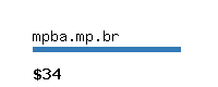 mpba.mp.br Website value calculator