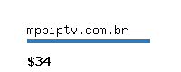 mpbiptv.com.br Website value calculator