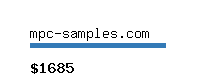 mpc-samples.com Website value calculator