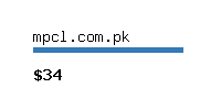 mpcl.com.pk Website value calculator