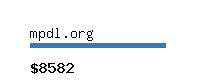 mpdl.org Website value calculator