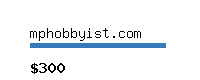 mphobbyist.com Website value calculator