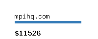 mpihq.com Website value calculator