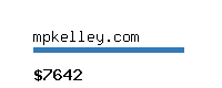 mpkelley.com Website value calculator