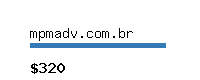 mpmadv.com.br Website value calculator