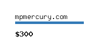 mpmercury.com Website value calculator