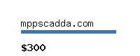 mppscadda.com Website value calculator