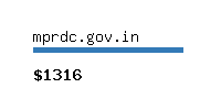 mprdc.gov.in Website value calculator