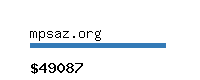 mpsaz.org Website value calculator