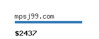 mpsj99.com Website value calculator