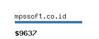 mpssoft.co.id Website value calculator