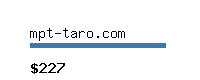 mpt-taro.com Website value calculator