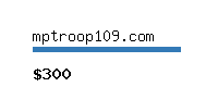 mptroop109.com Website value calculator