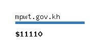 mpwt.gov.kh Website value calculator