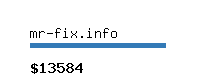 mr-fix.info Website value calculator