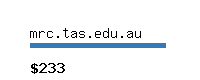 mrc.tas.edu.au Website value calculator