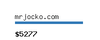 mrjocko.com Website value calculator