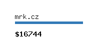 mrk.cz Website value calculator